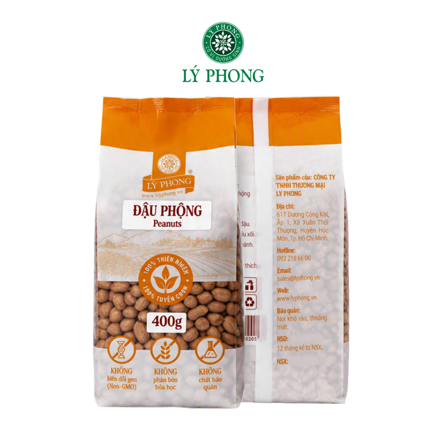 Đậu phộng (Peanuts) - Túi 400 gram